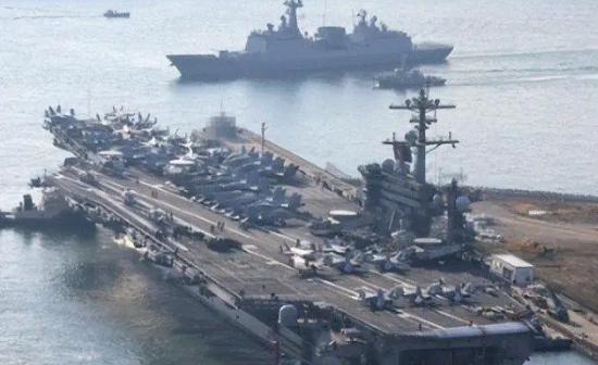 美国防长的一句话让美国人破了防，他表示中美要是开打，不出半个小时，他们的航母全得