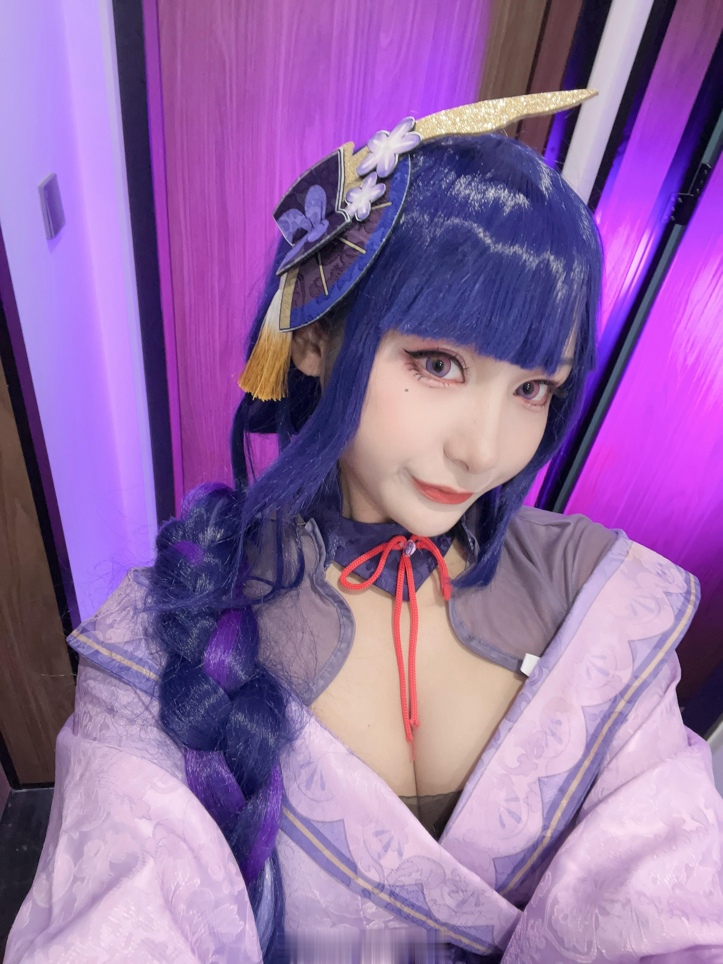 #原神[超话]##原神##二次元游戏整活# 雷电将军！！  ​​​