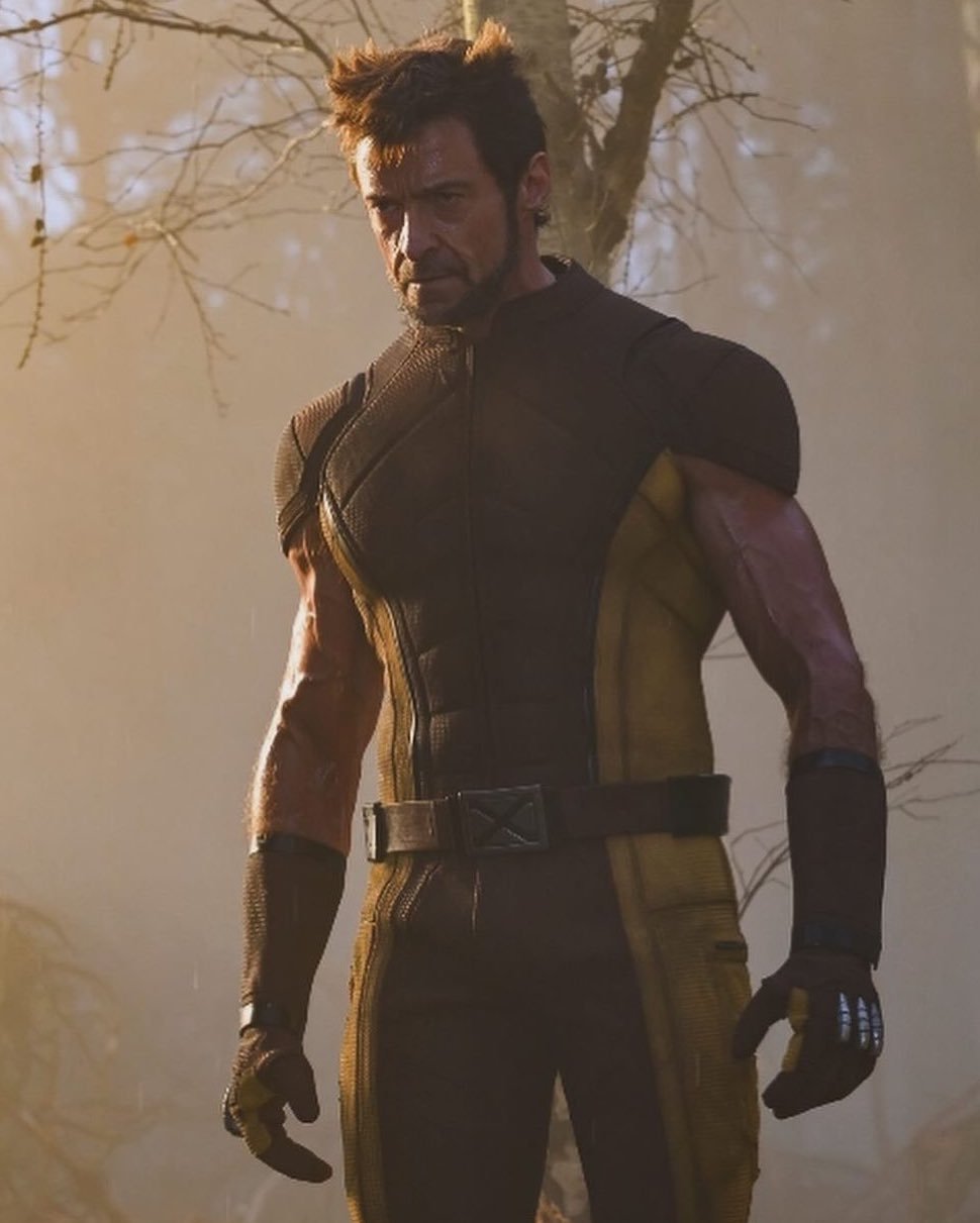 有趣，#死侍与金刚狼#这套一闪而过的棕黄制服花费了10万美元via comicb