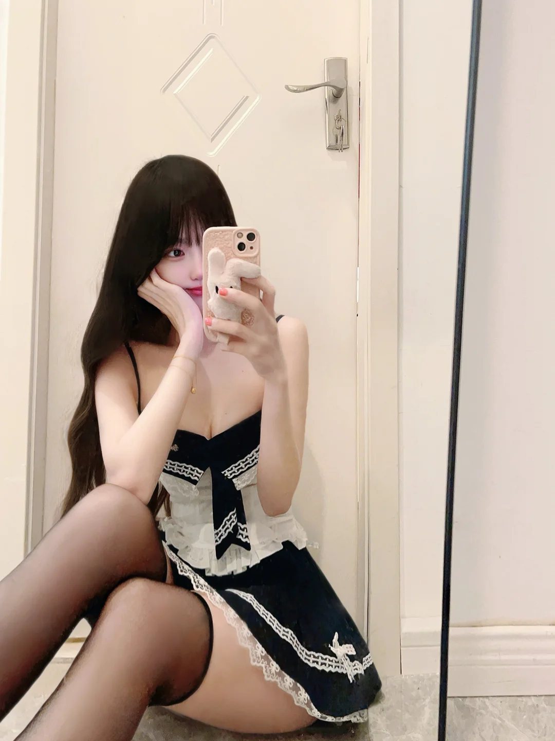 今天穿的好乖！