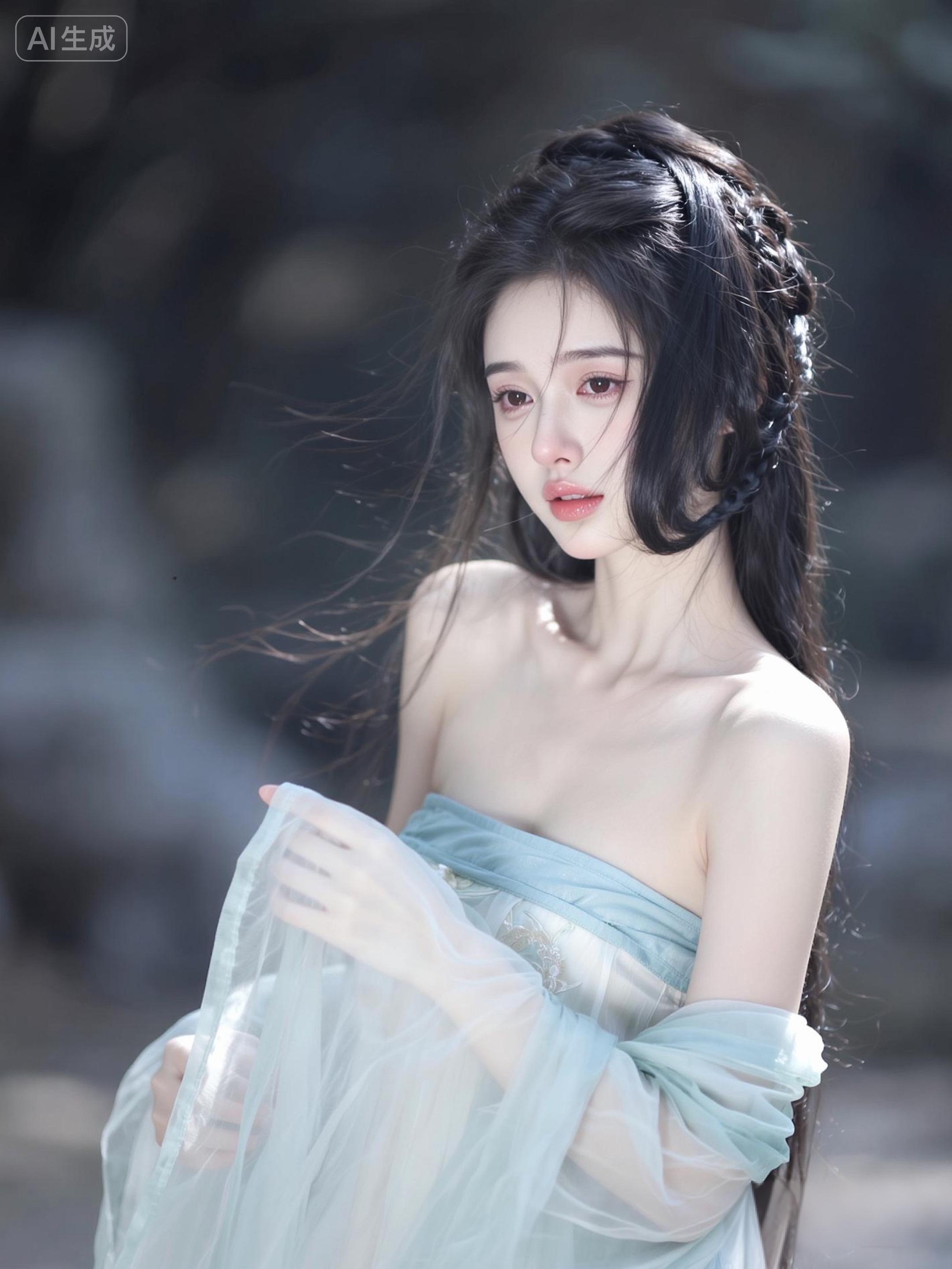 世中逢尔雨中逢花。