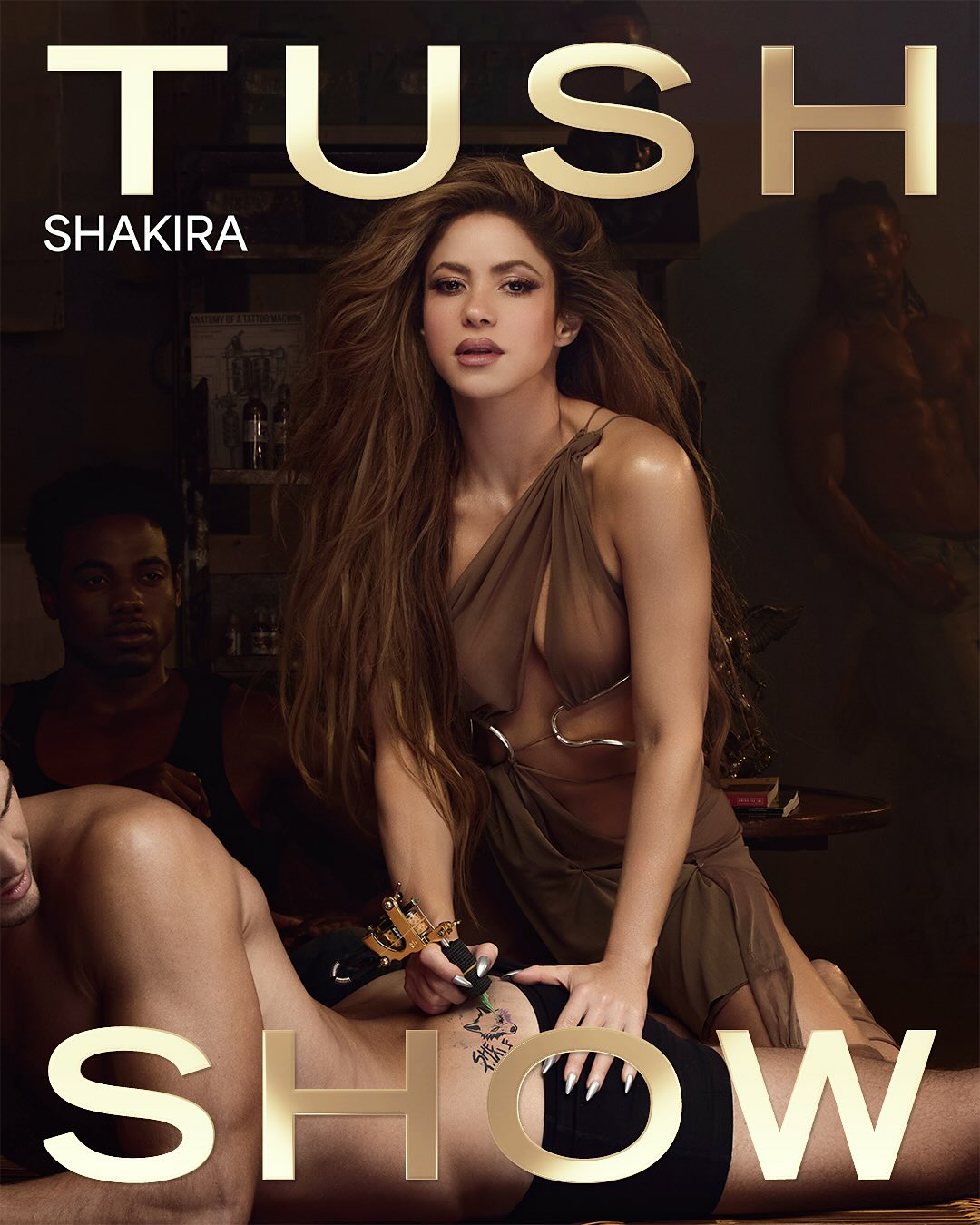 狼姐好辣！Shakira夏奇拉性感登上《TUSH》杂志封面及写真美图大赏！[亲亲