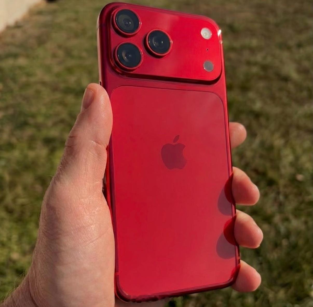 iPhone18Pro深红色iPhone已经好几年没出过红色手机了iPhone1