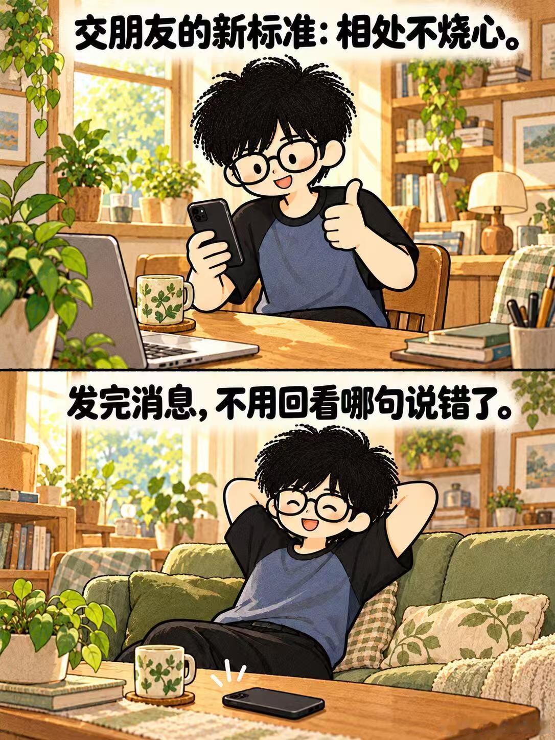 不烧心的友谊才是成年人刚需 别被表面的热络迷惑，真正的友谊是细水长流的安稳。不给