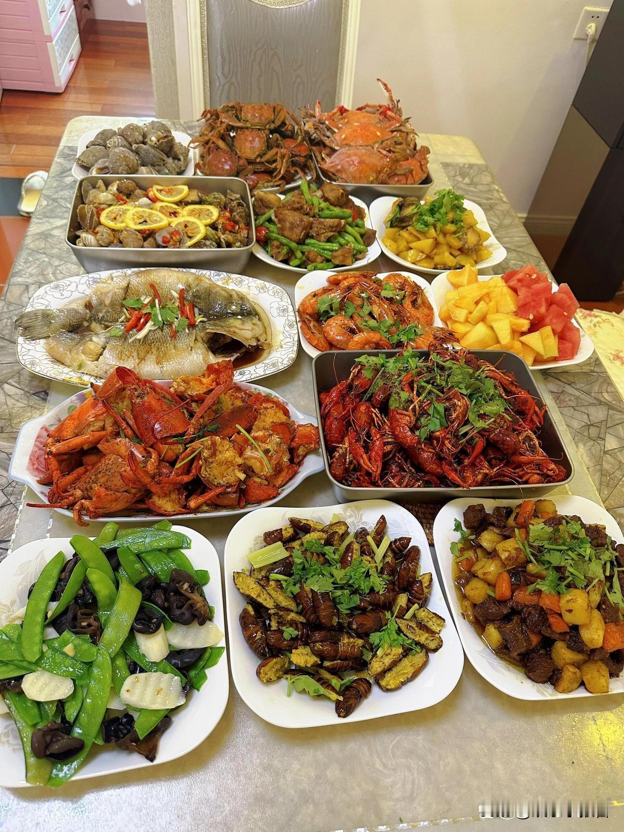 第一次去男朋友家
理想与现实的差距？
婆家人做的卤货像是一锅出的
不要求他们做出