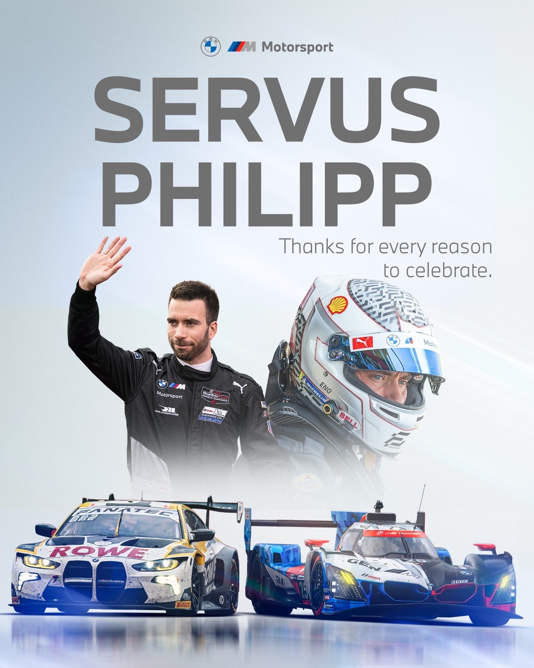 宝马：Servus, Philipp！BMW M Motorsport确认与奥地