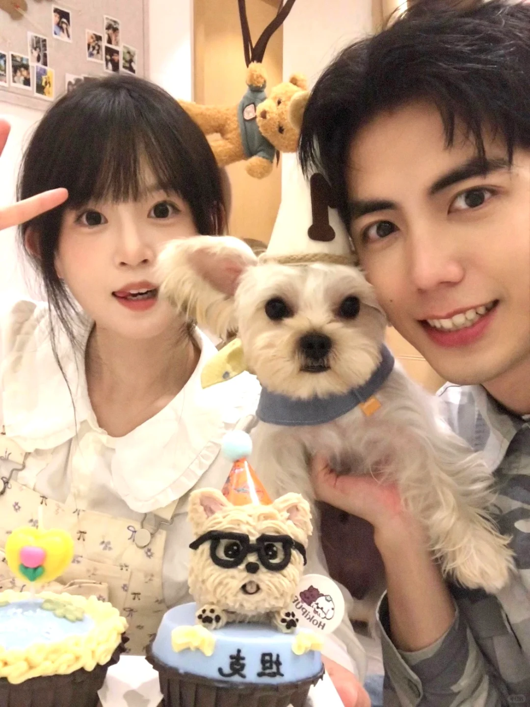 我们的小狗1岁啦 ！🧁
