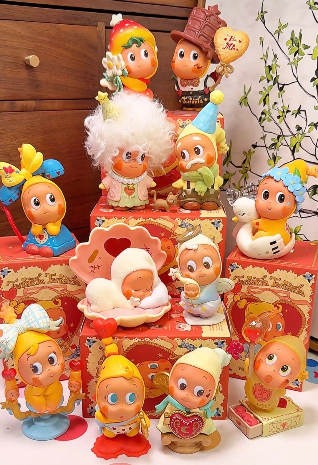 泡泡玛特星星人这套新系列可玩性还不错 