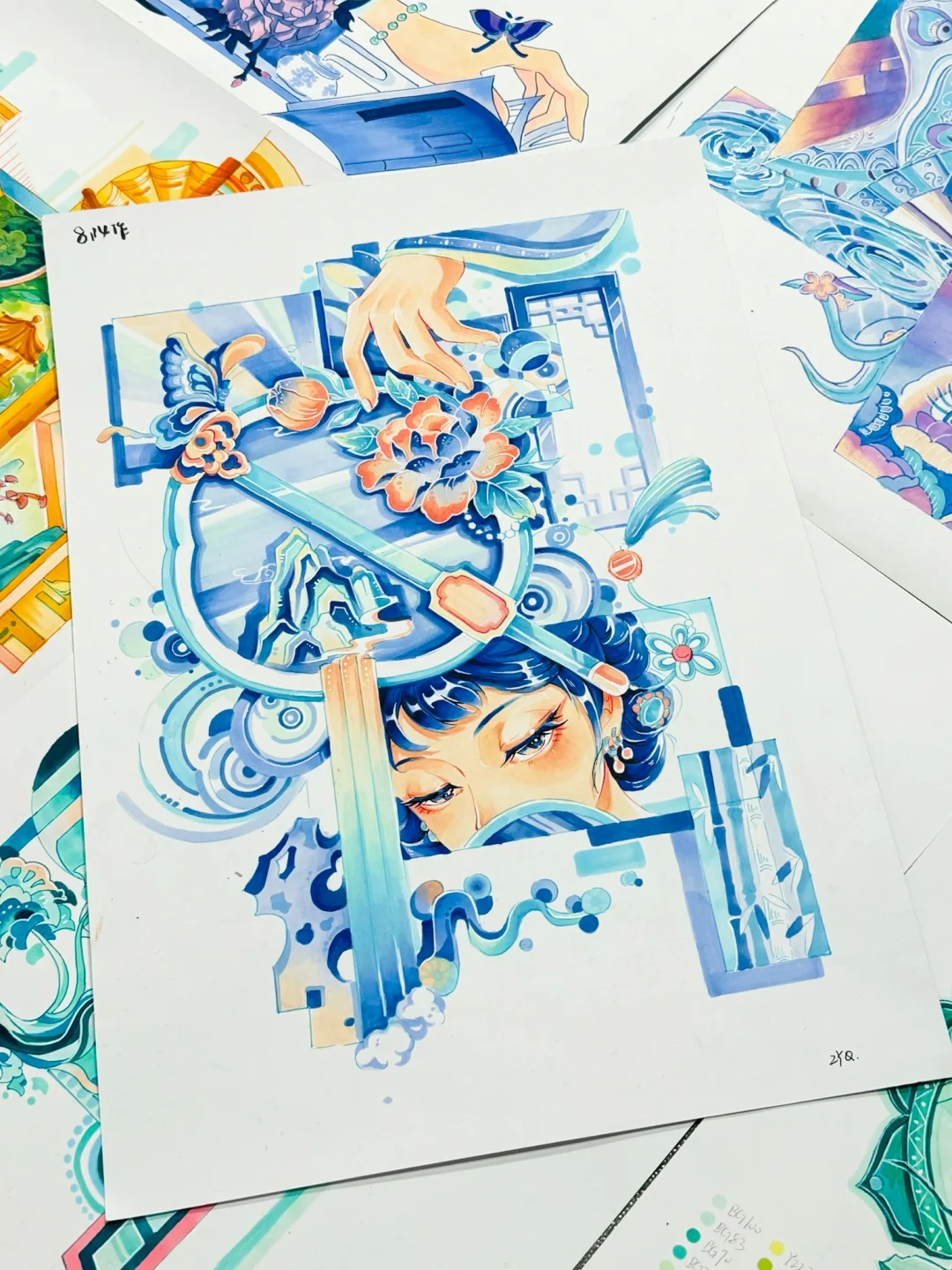 让构成充满诗意！太美了！一眼万年！！