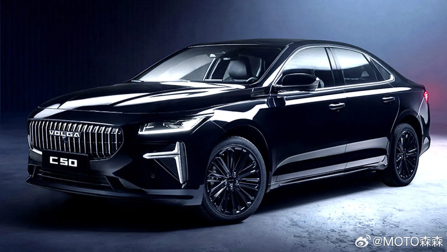 🔻在俄罗斯前大众工厂内制造的挂伏尔加logo的吉利轿车