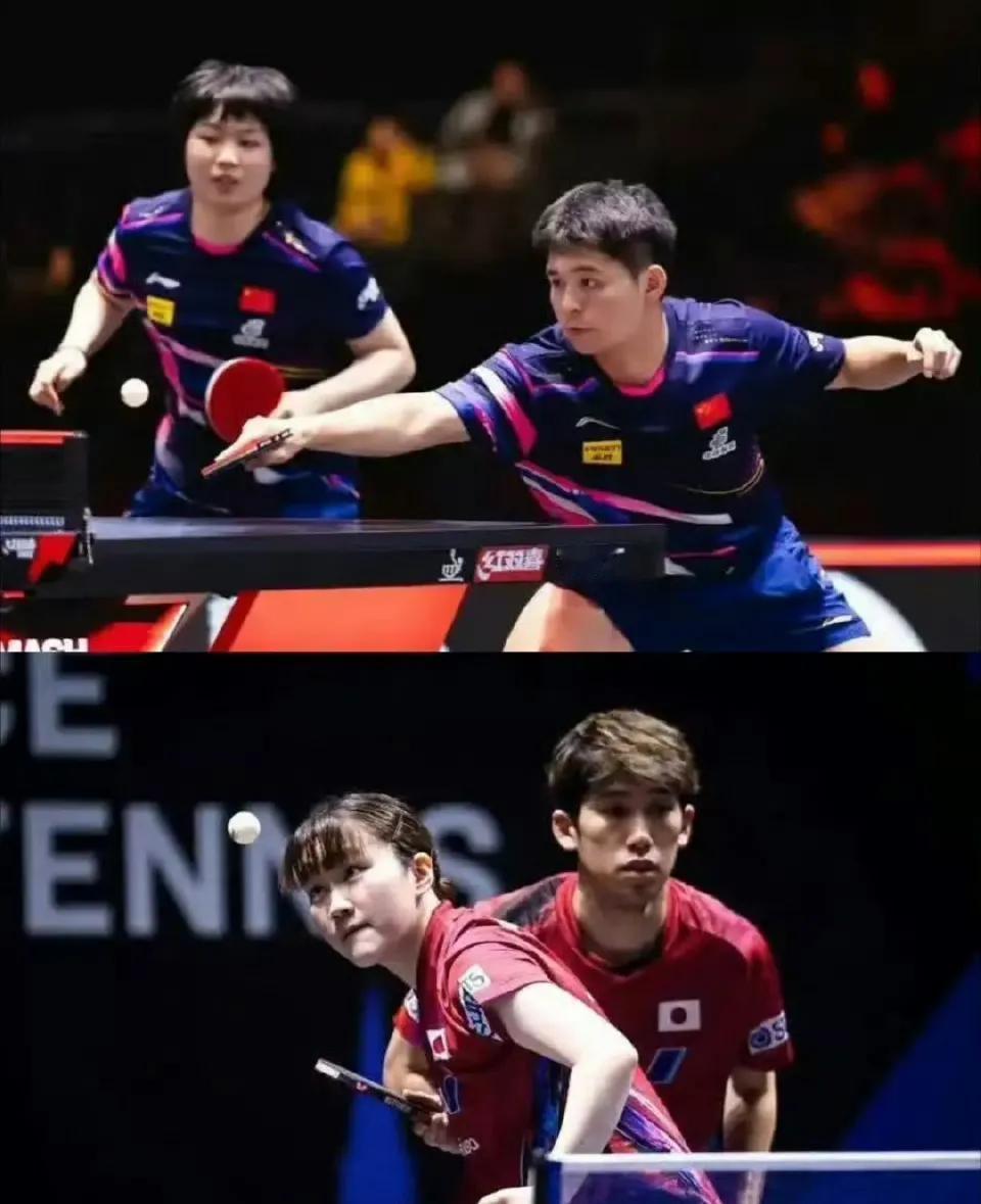 很可惜！林诗栋/蒯曼不敌吉村真晴/大藤沙月，无缘世乒赛四强。

第三局太可惜也太