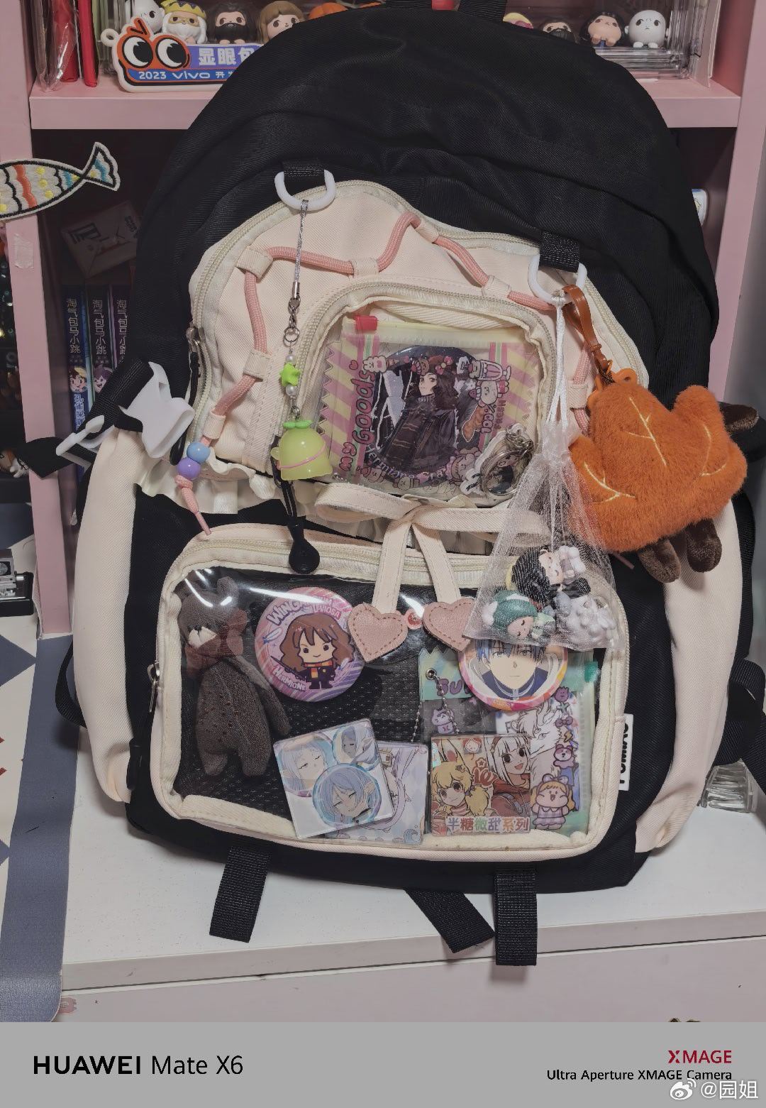 小园园的书包，数据量挺高的，挂了一堆东西，表示看不懂