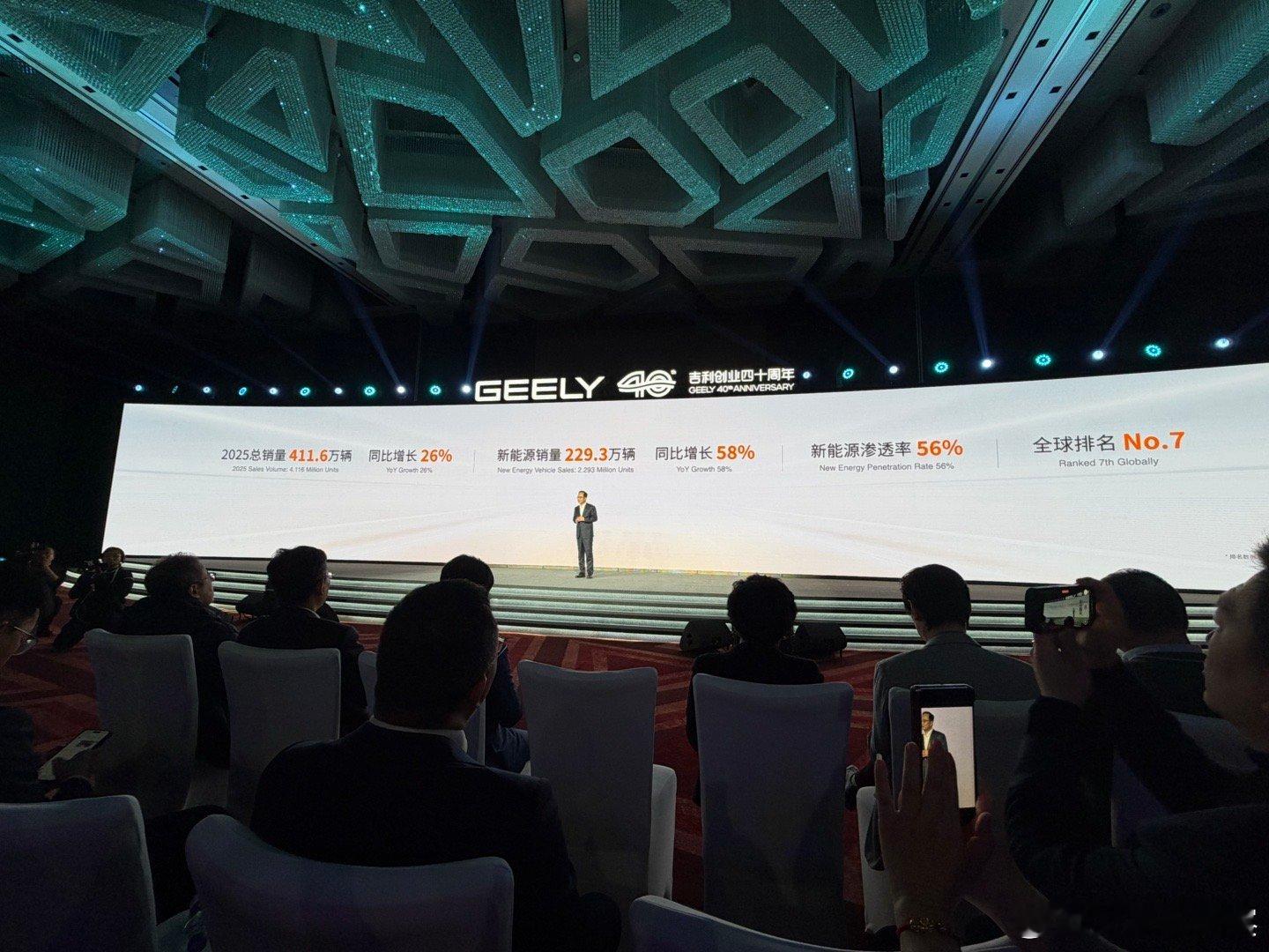 吉利2025位居全球第七也是增长最快的