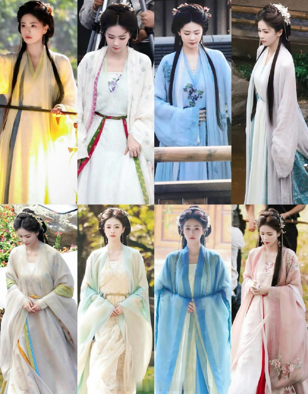之前以为白鹿妆造缘好，怪我浅薄了，每部都好看确实是她的功劳，身形仪态气质撑得住古