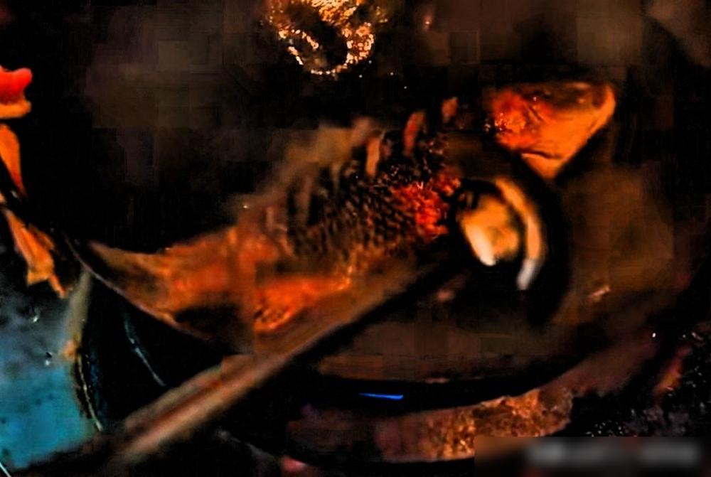 大结局崔国明给杨小姐上了一盘煎糊的鱼，不知道这是寓意什么？

咱东北人讲究“菜里