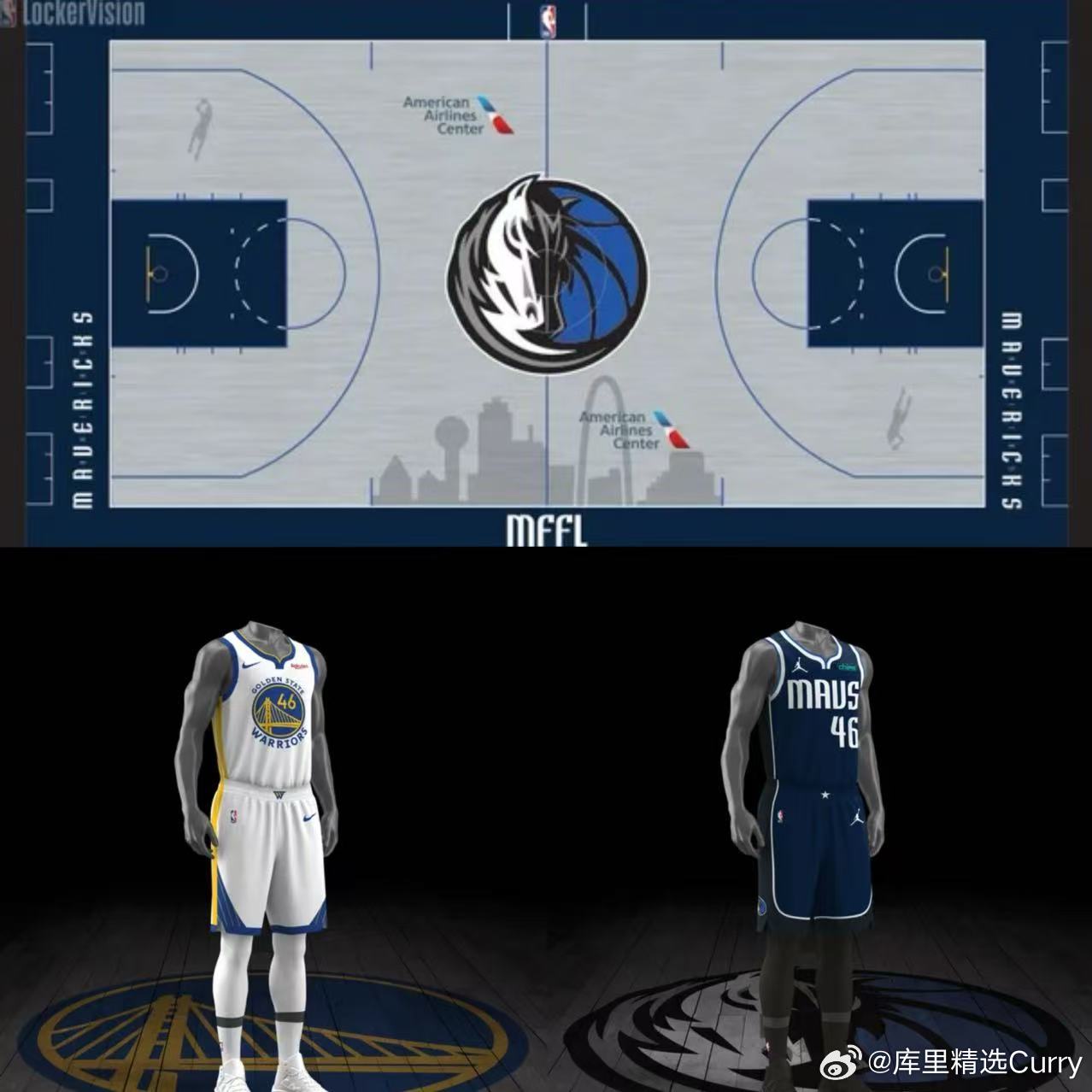 比赛预告：明天6连客最后一场，勇士战独行侠。勇士伤病报告：梅尔顿、波尔津吉斯大概