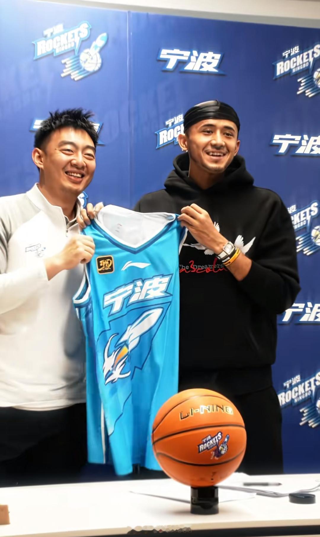 卡米然自宣加盟宁波男篮