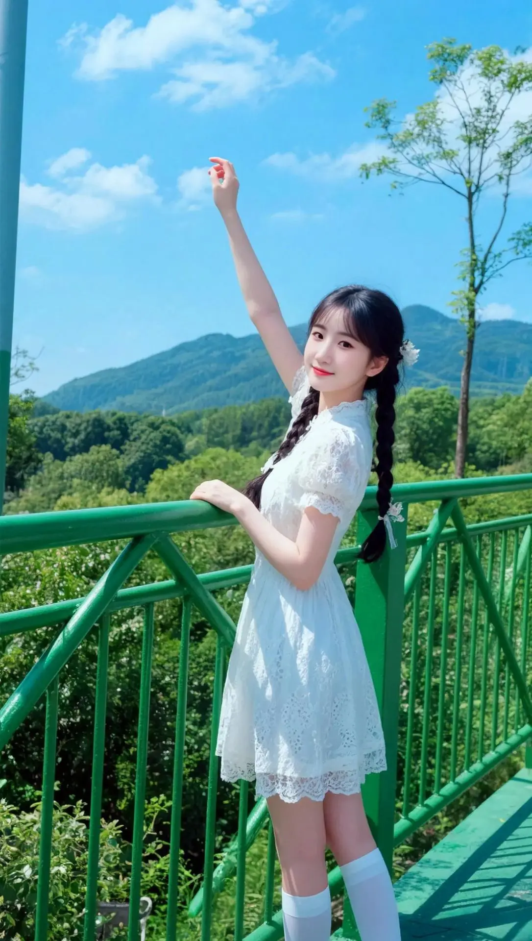 AI森系少女照 ai创作