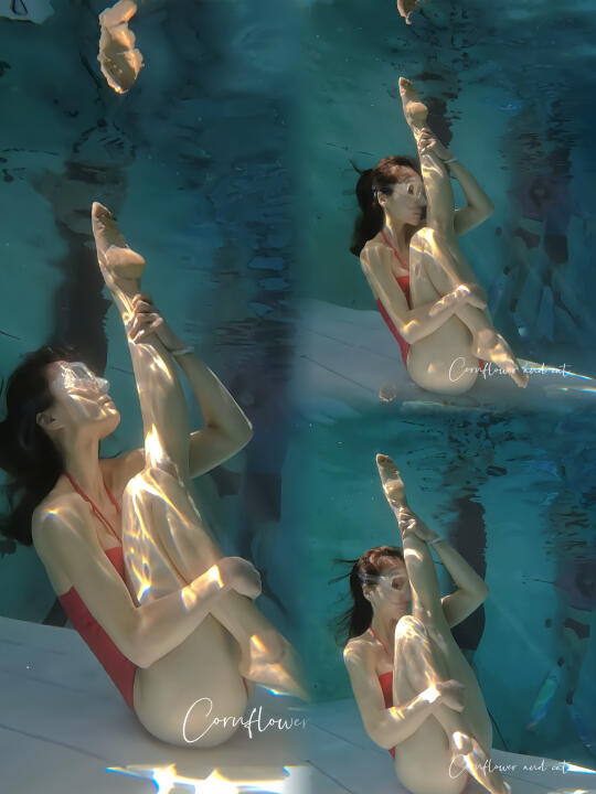 🧘🏻‍♀️水下瑜伽 | 沉入蔚蓝，心向苍穹💕
