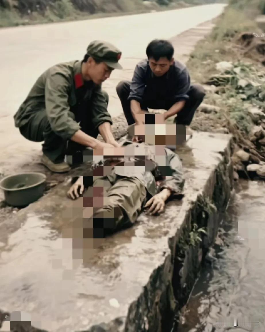 老山脚下公路边的洗尸台，承载着一段沉重又悲壮的历史。
上个世纪80年代，老山轮战