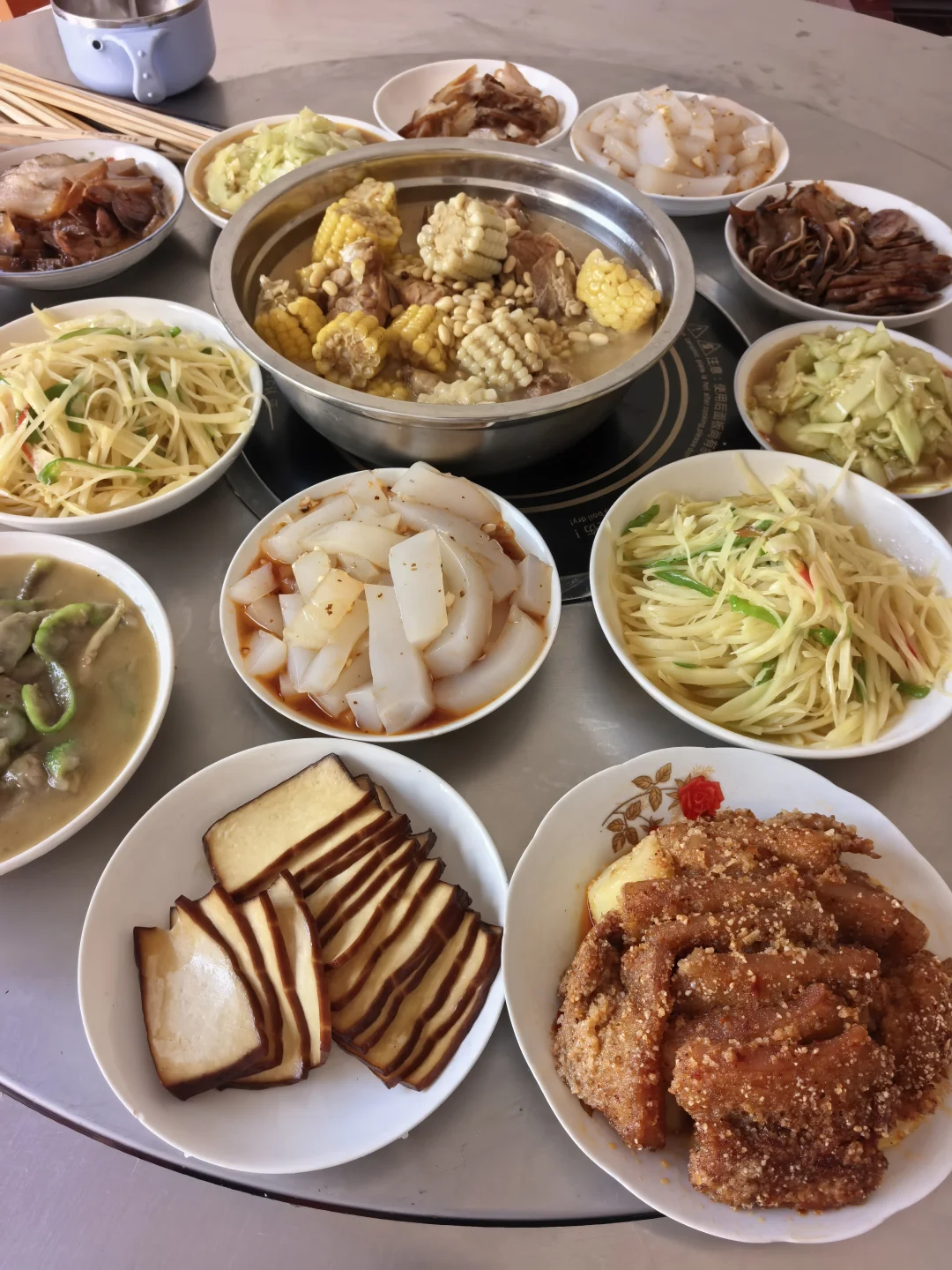 只有回农村才能吃上的柴火饭！