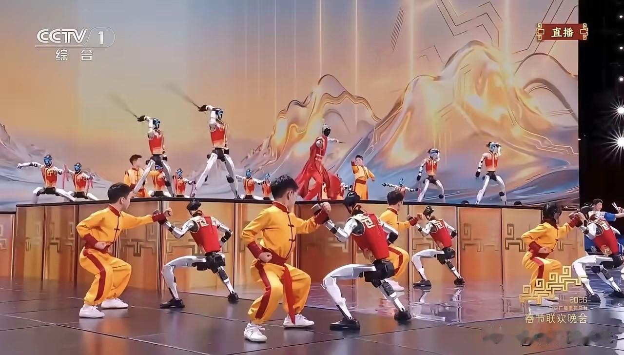 看完春晚这机器人表演，直接惊到了！
春晚这个节目，刚开始我以为还是去年丢手绢的机