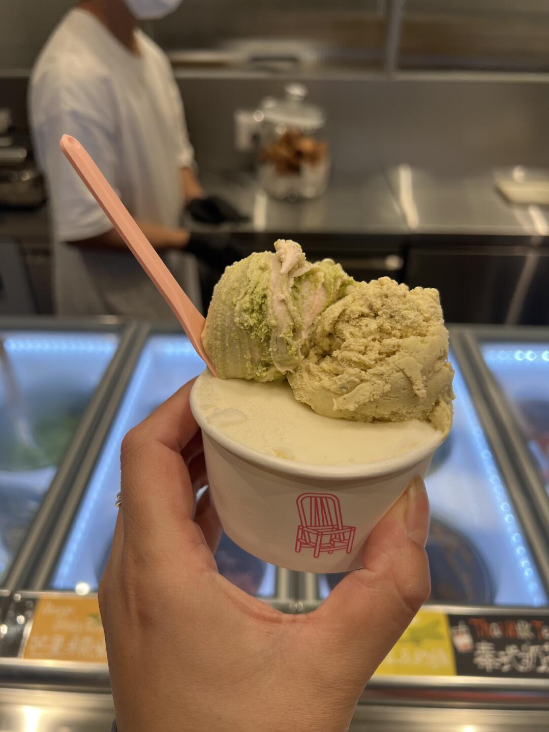 也是吃上了苏州限定的gelato！
