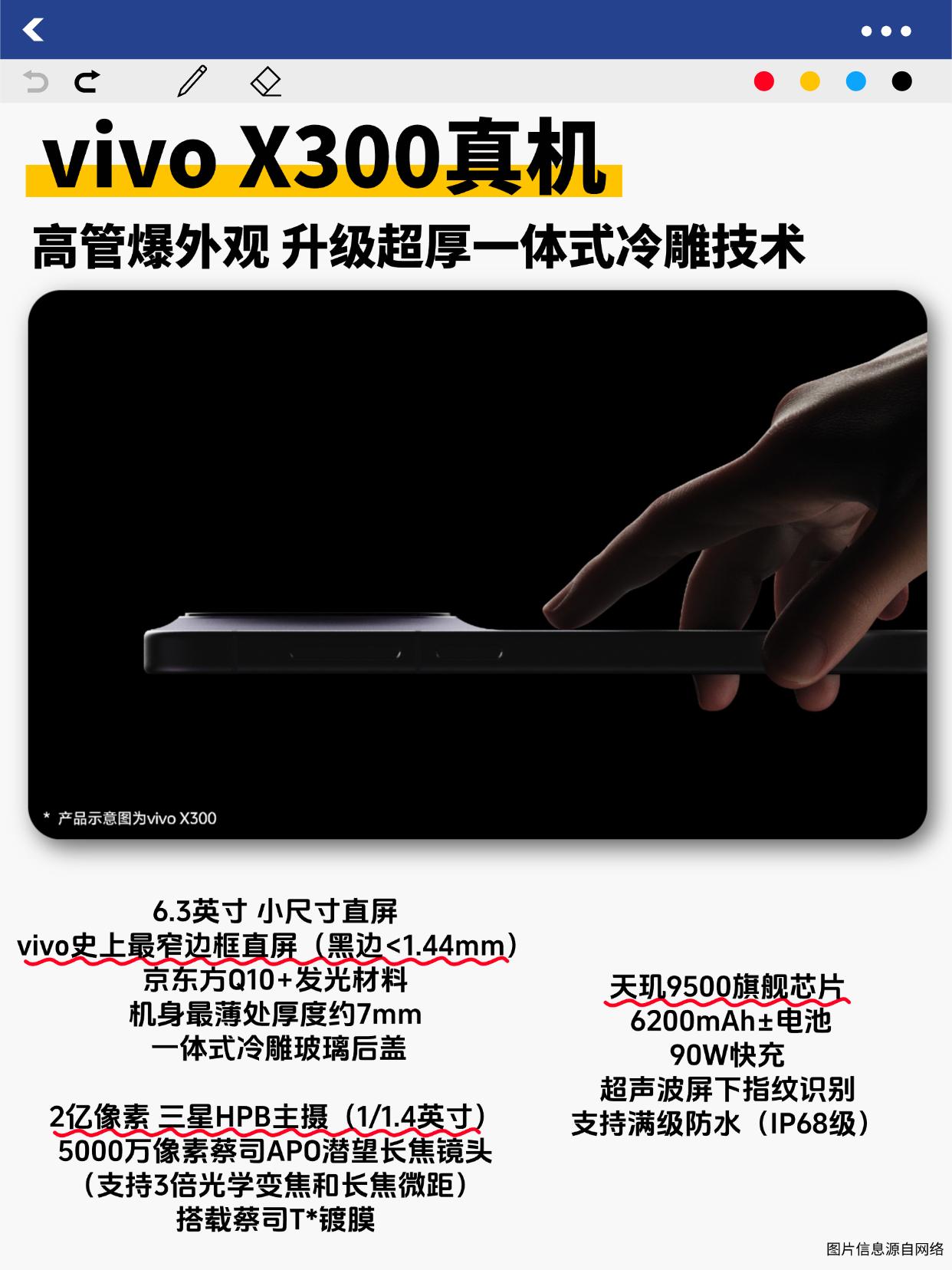 镜头升级还薄了？X300这不得卖爆？

vivo高管又出来爆料了，感觉X300标