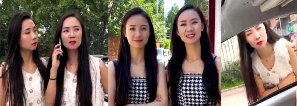 在河北保定的小区里，两岁妹妹跟着哥哥玩时，突然抱住一位陌生阿姨，喊妈不撒手。
阿