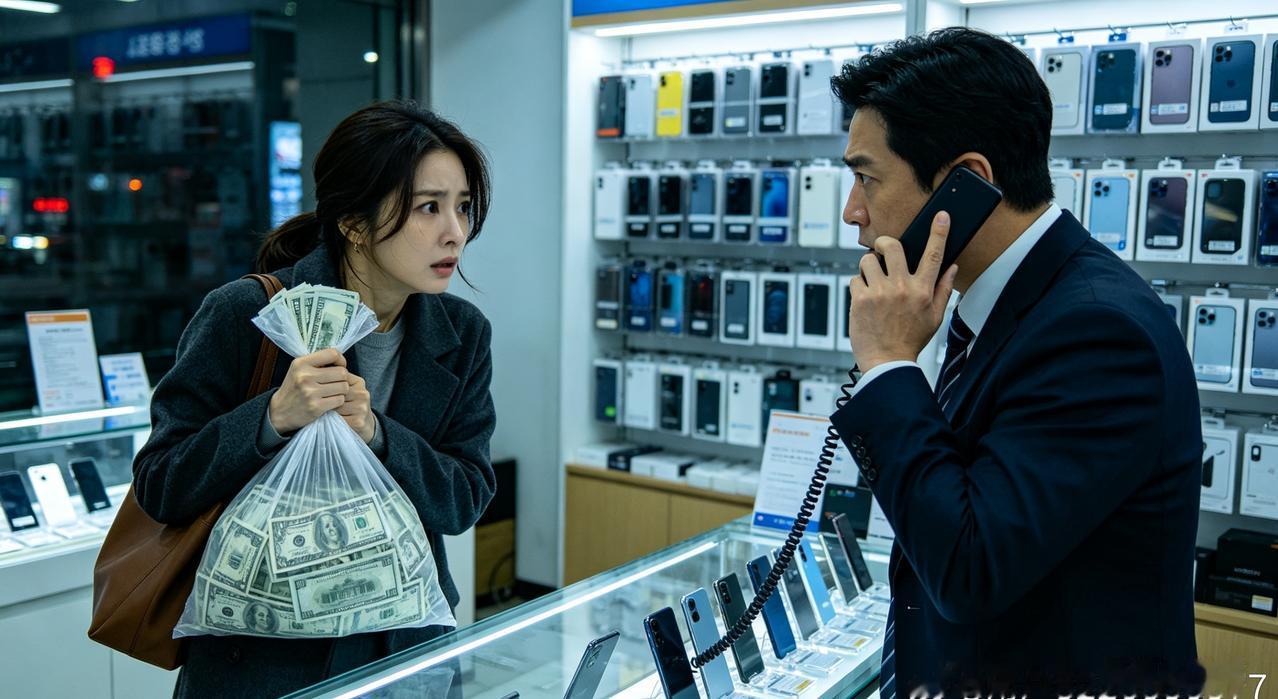 女子携带8万元现金进店买手机 店长察觉异常果断报警 成功拦下电信诈骗
 
（20