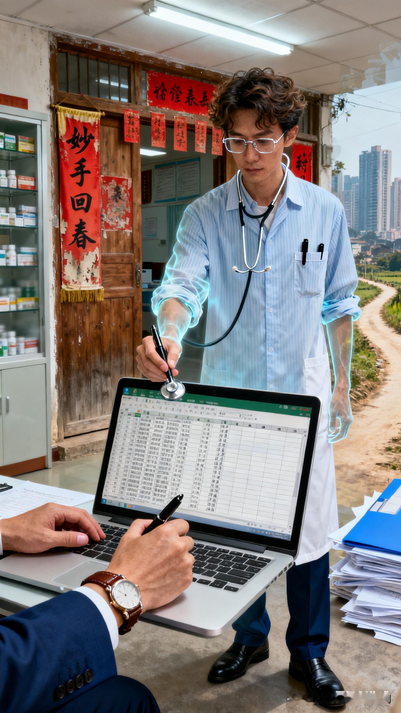 围绕“村医正在变成表哥”这一核心主题，我将结合基层医疗现状，通过真实案例展现村医