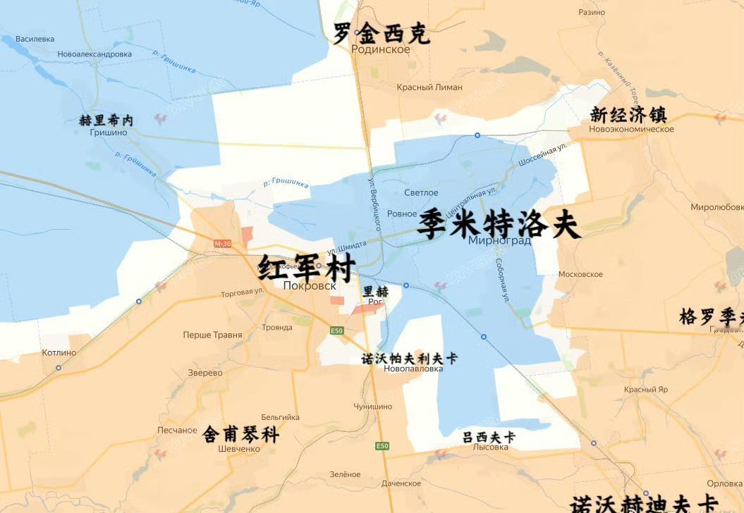 俄军包围红军城！解放里赫以及赫纳蒂夫卡！
10月29日，俄军完成了对红军城双子城