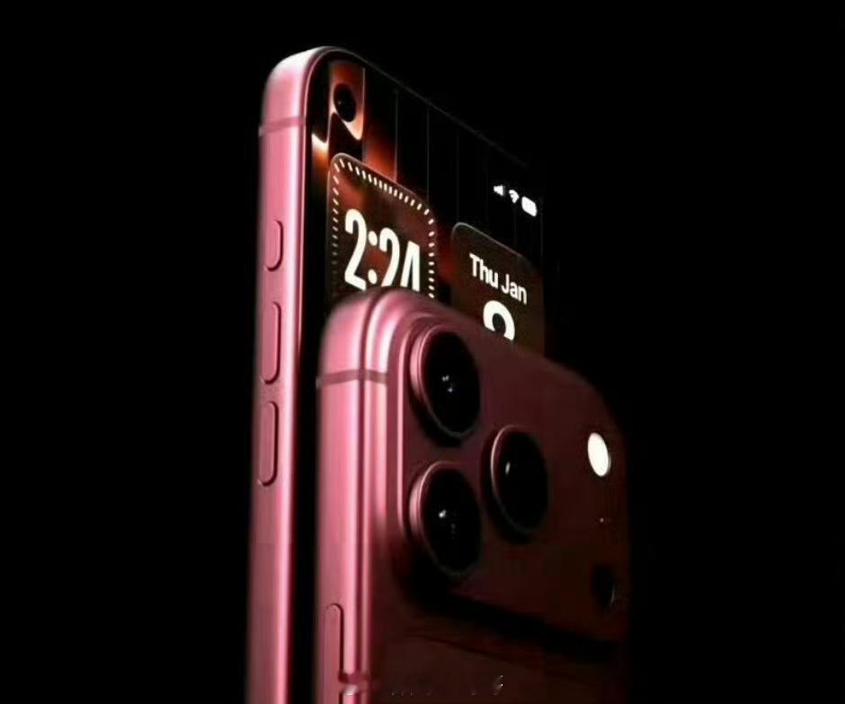 iPhone18Pro深红色还别说，挺好看的。要是出了，我肯定买这个颜色。这样才