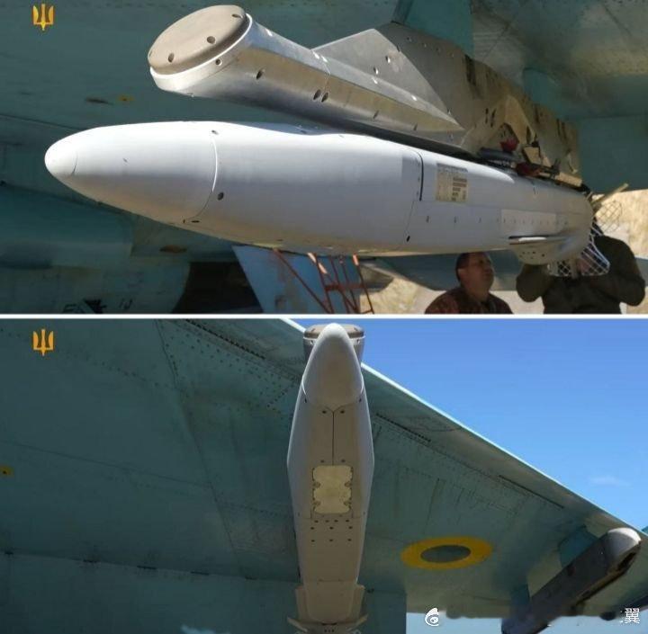 乌军苏-27挂载ADM-160B MALD诱饵弹，模拟真机信号特征，吸引防空火力