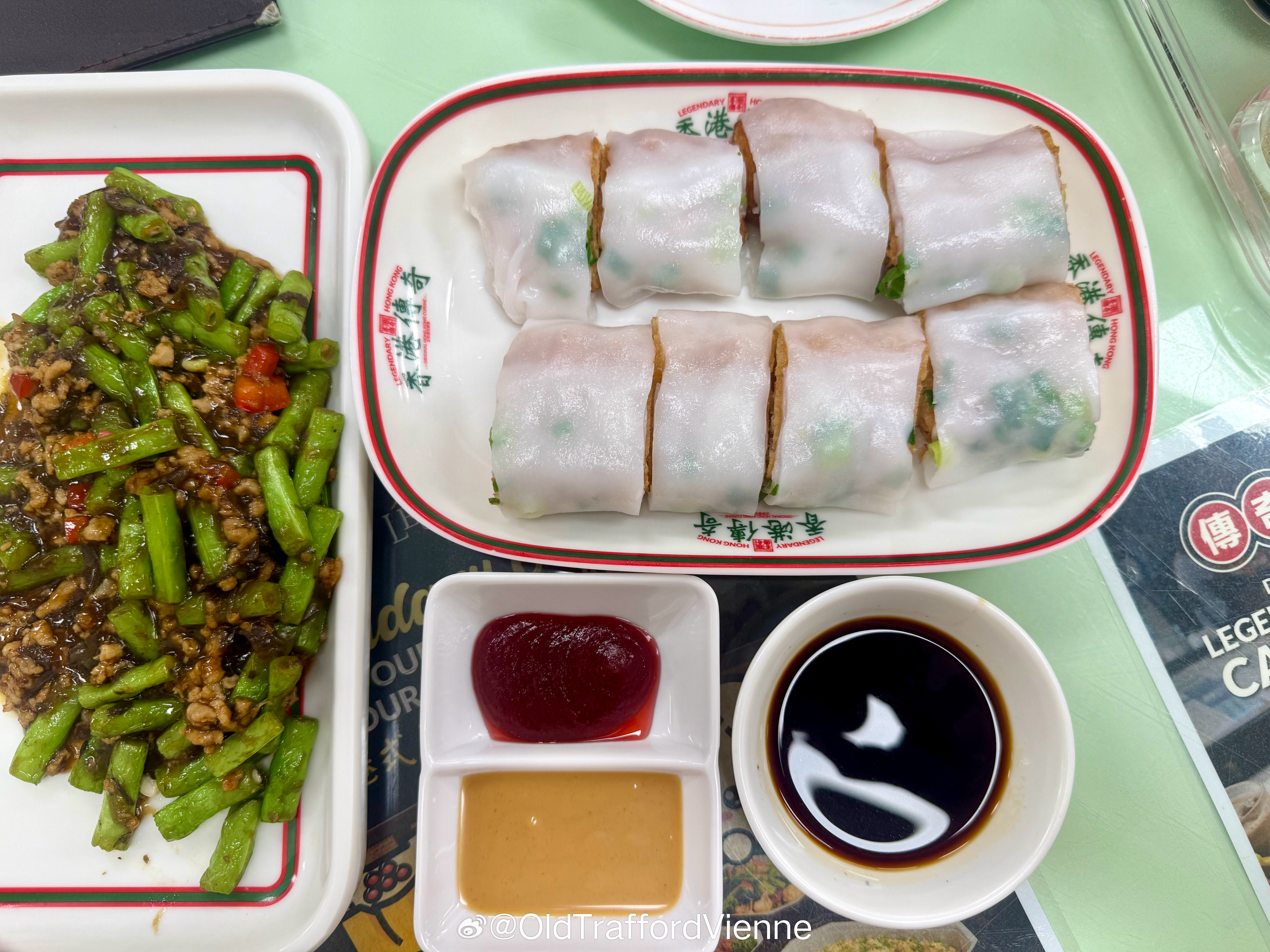 广东同学来看一下我这个肠粉咋样哦这家店叫香港传奇