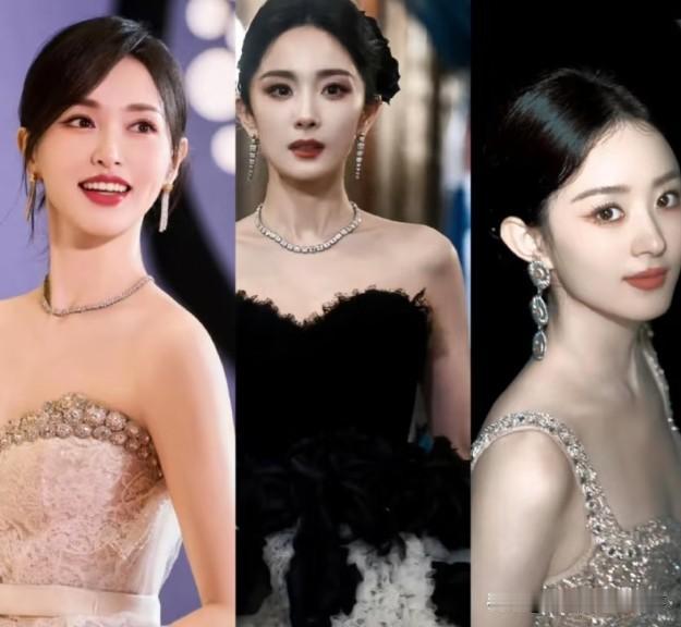 美从来都不是单一的标准答案，杨幂、赵丽颖、唐嫣各有各的惊艳，各有各的独一份魅力，