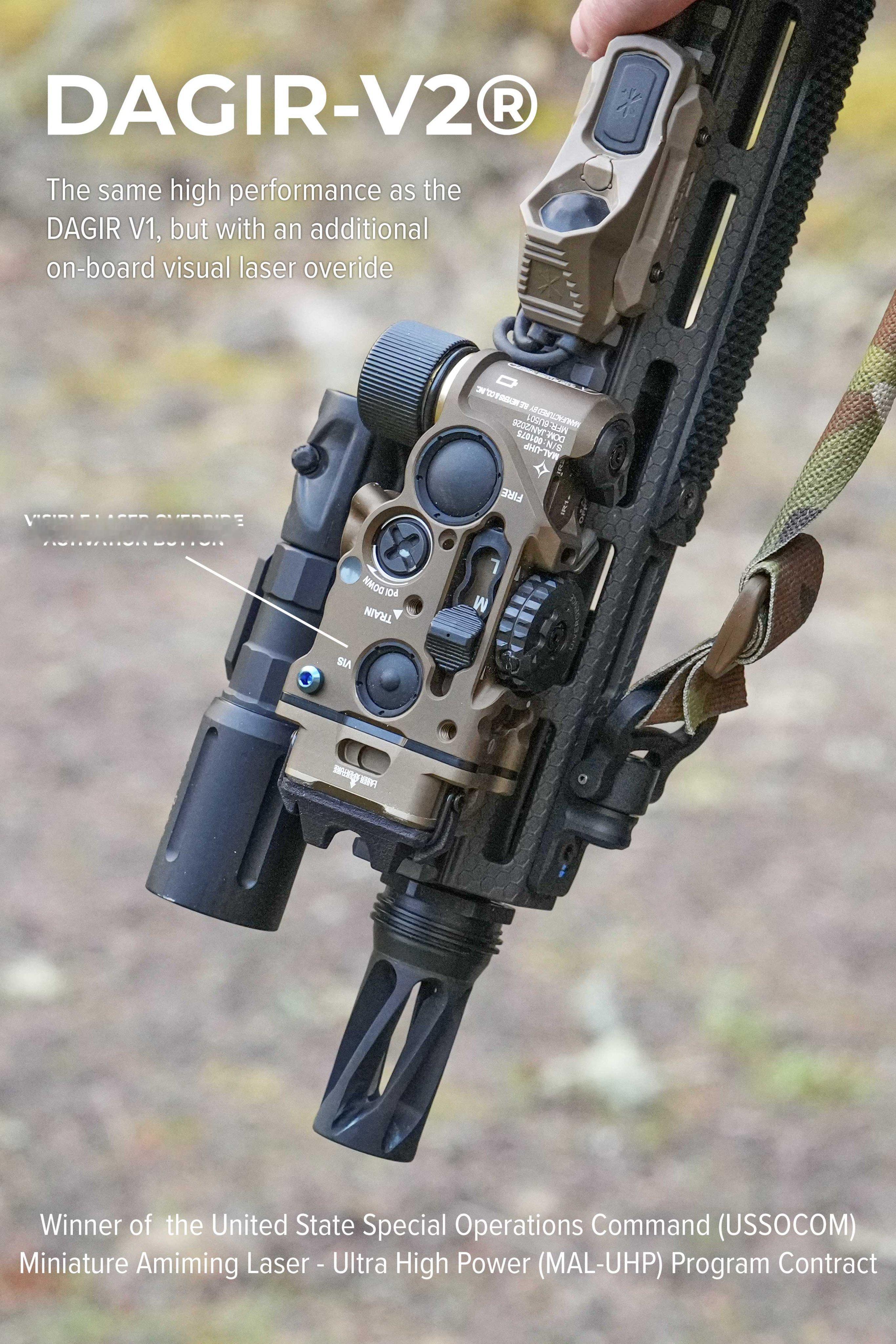 USSOCOM 采用的 DAGIR-V2 作为 MAL-UHP，具有与 DAVI
