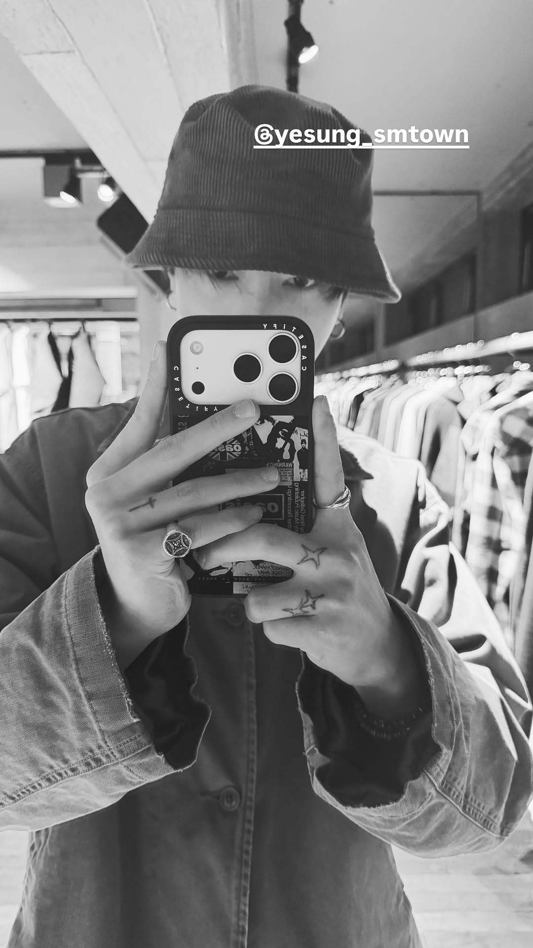 “CB百蓝_。260306金钟云 ins story更新： 