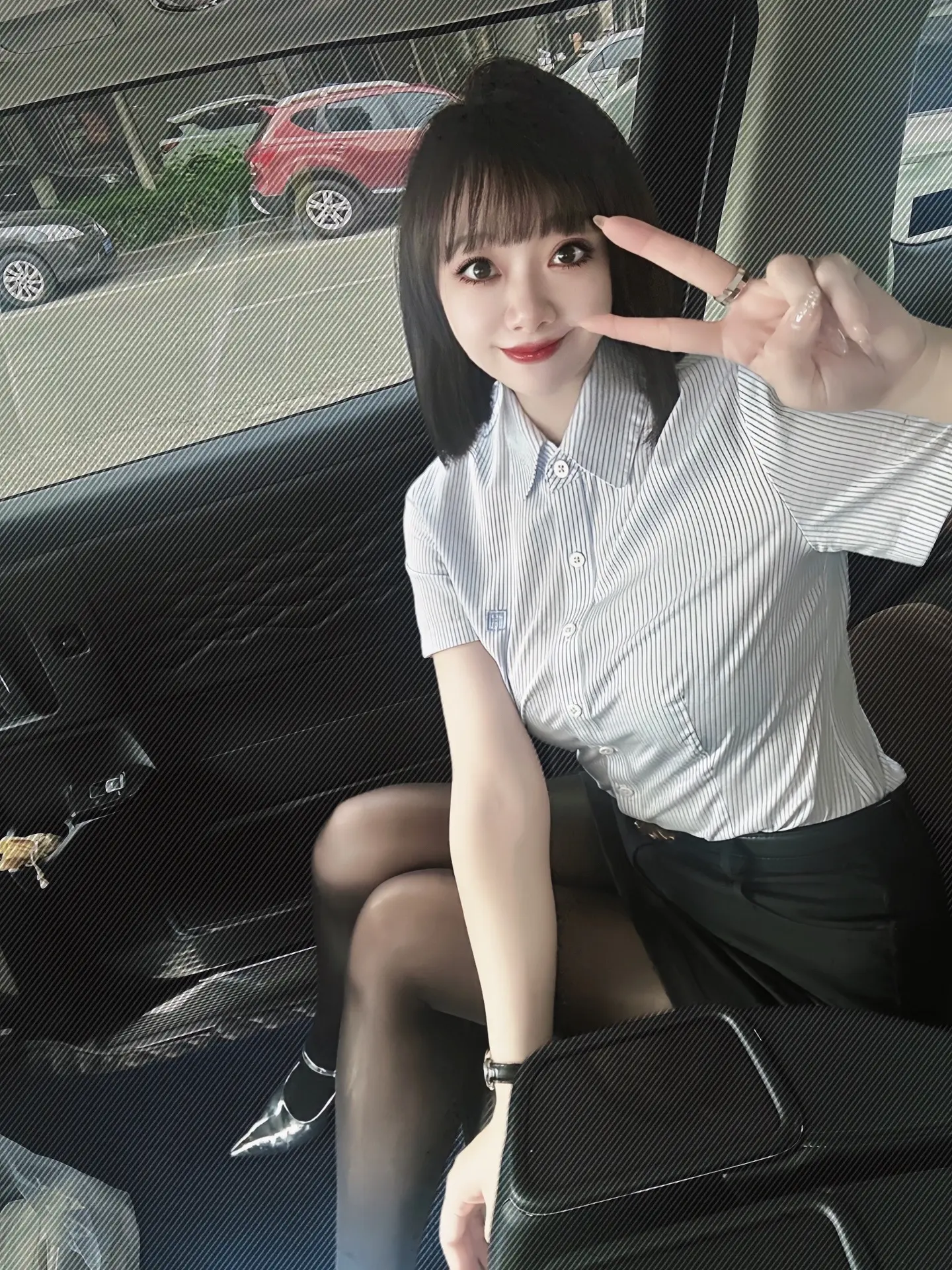 黑色系 高级感 大长腿 职业装