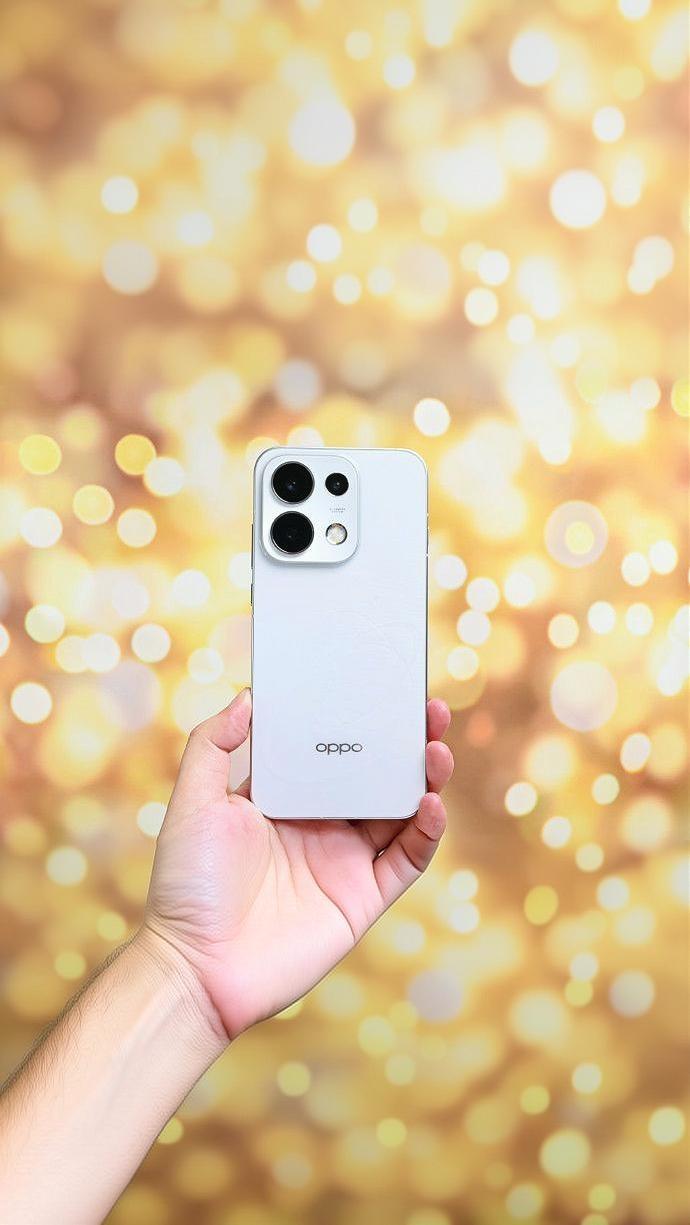 刚看到OPPO Reno16 Pro怦然星动配色的拍照，确实让自己心动了，心动不