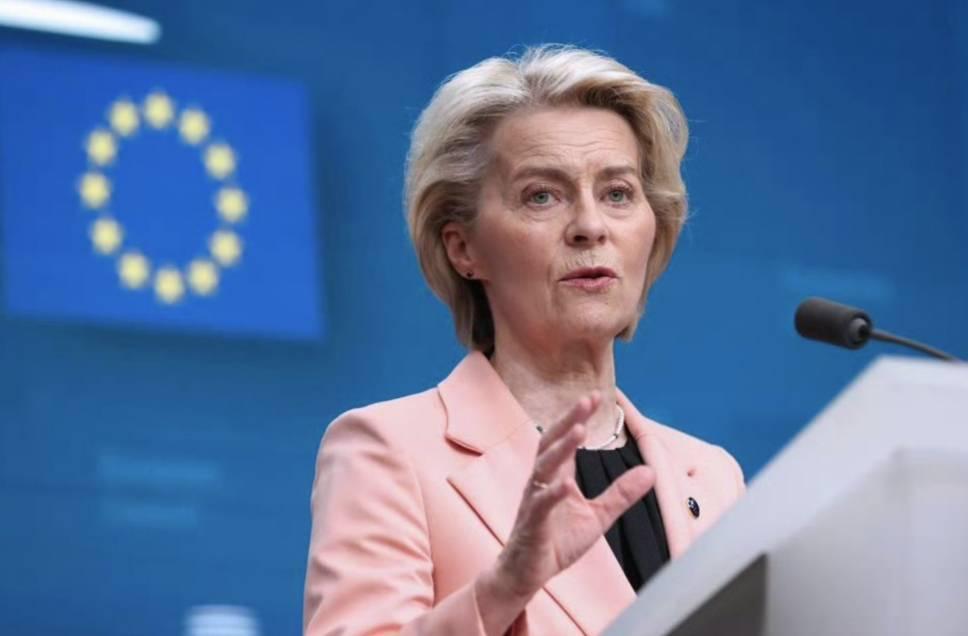 欧盟冯德莱恩在欧洲议会上说：“欧洲在全球经济中的比重正持续下降。”她表示，欧洲占