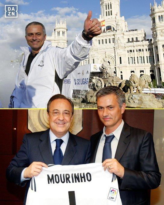 特别之人即将回归据报道，José Mourinho 已与俱乐部达成协议，即将成为