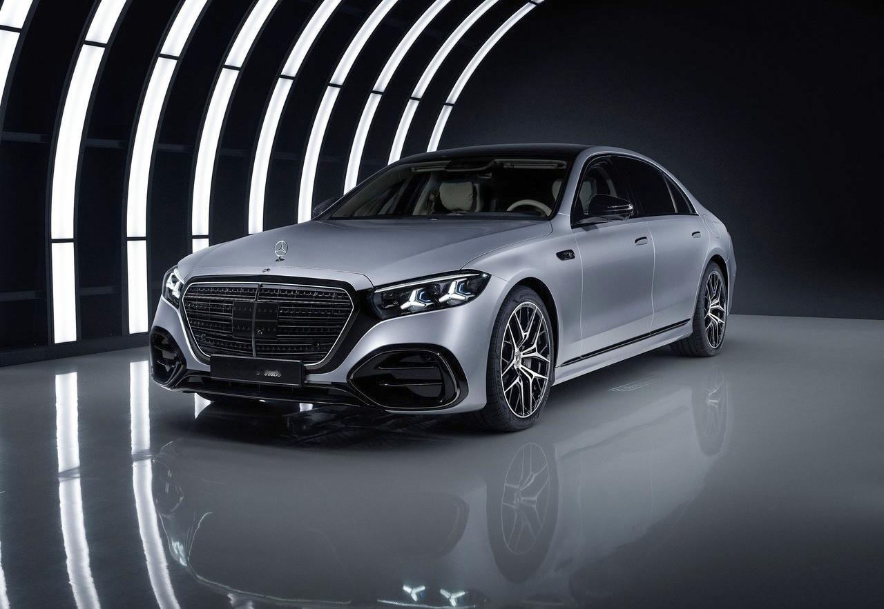 换手机壁纸了，新款奔驰S级在奔驰140年周年纪念上发布，不算全新换代，但亮点不少