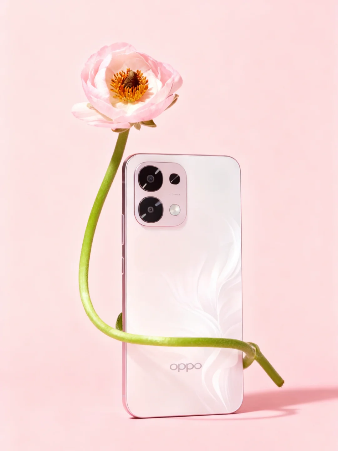 柔砂细闪超戳颜值党！OPPO A6粉梦生花闭眼入