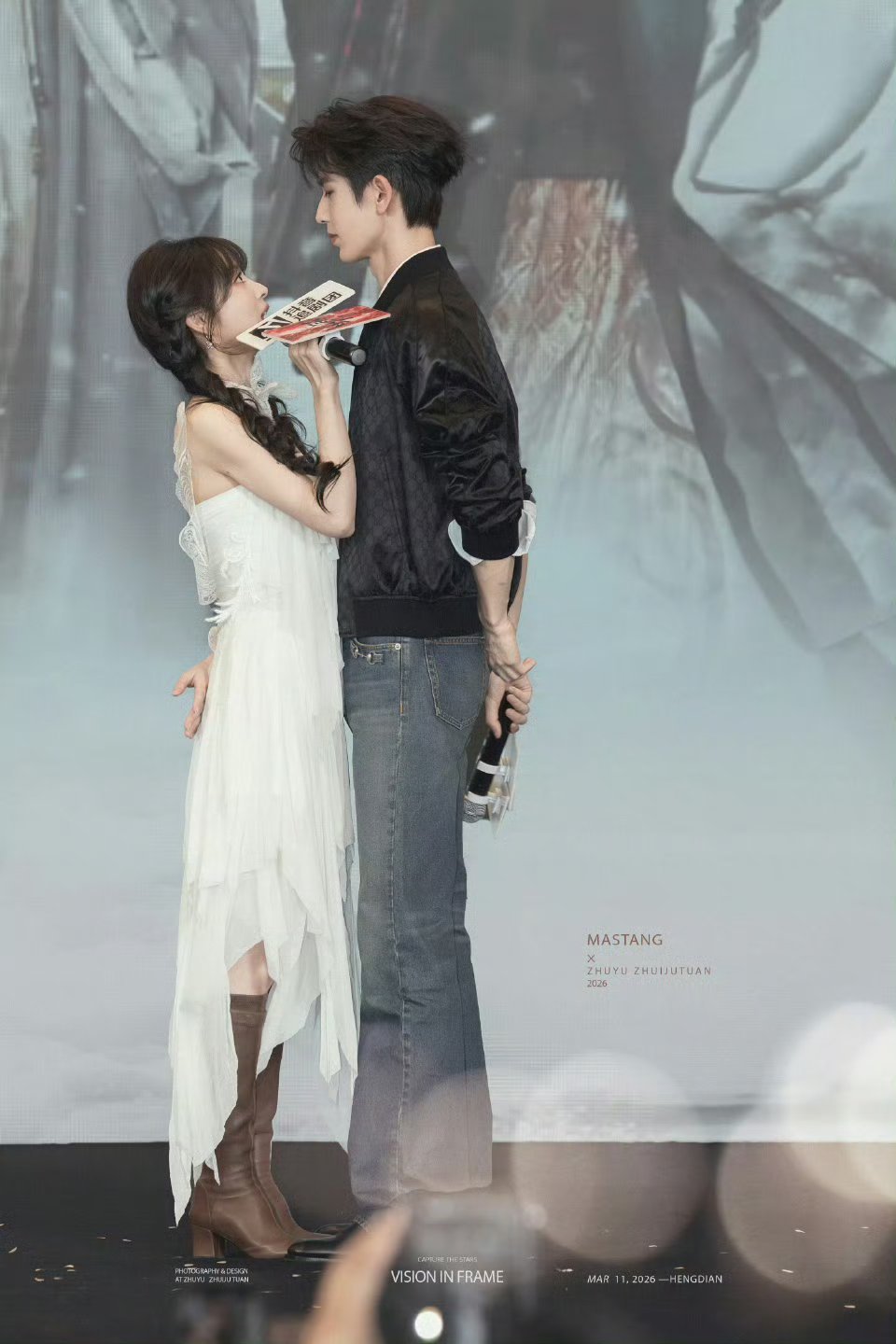 你有这么般配的CP走进内娱张凌赫田曦薇头纱转场一定要共创好嘛