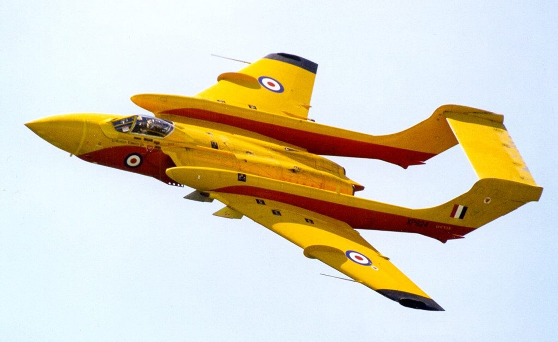 分享圖片：英國德.哈維蘭D.H.110“海雌狐”艦載截擊戰鬥機 