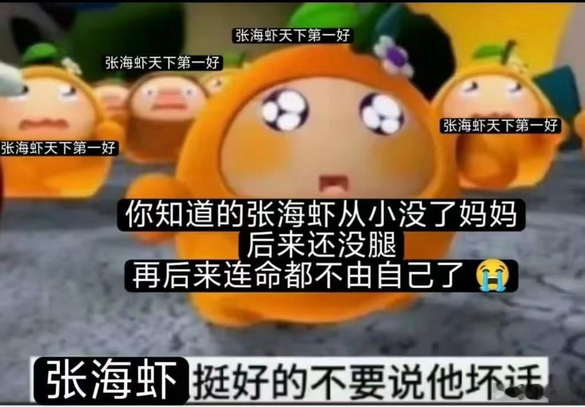 海虾宝宝最最好了，都不许说他