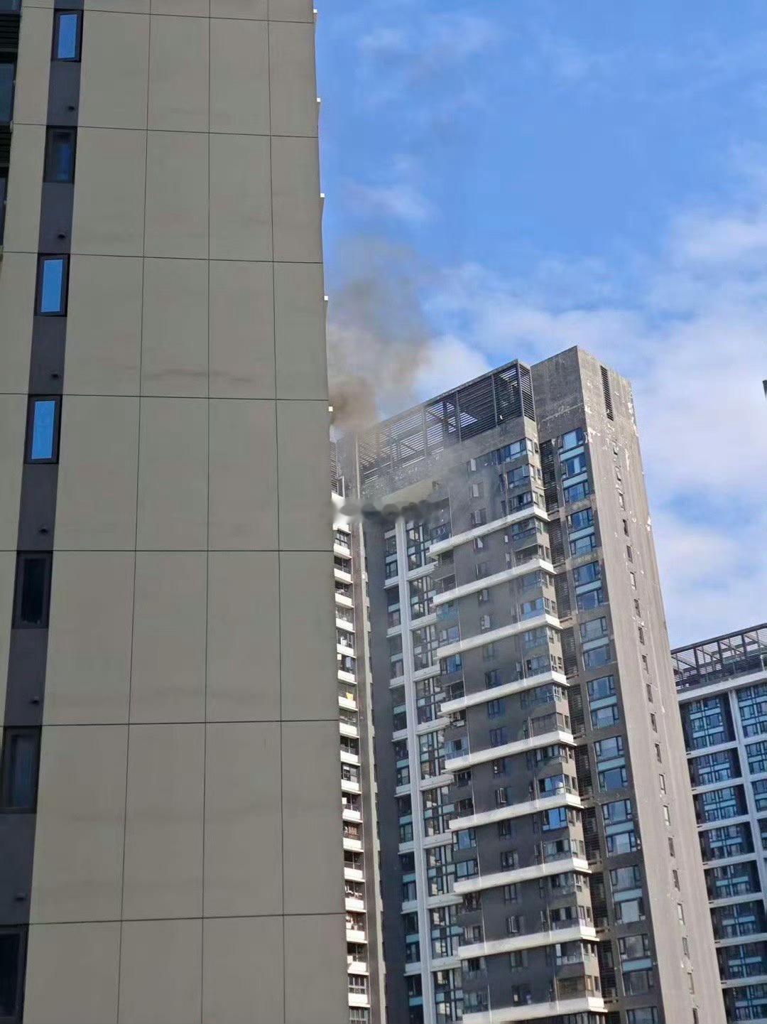 这业主疯了！在家自己烧了自己房子，居然还在群里通知大家离开。故意纵火牢底坐穿吧！