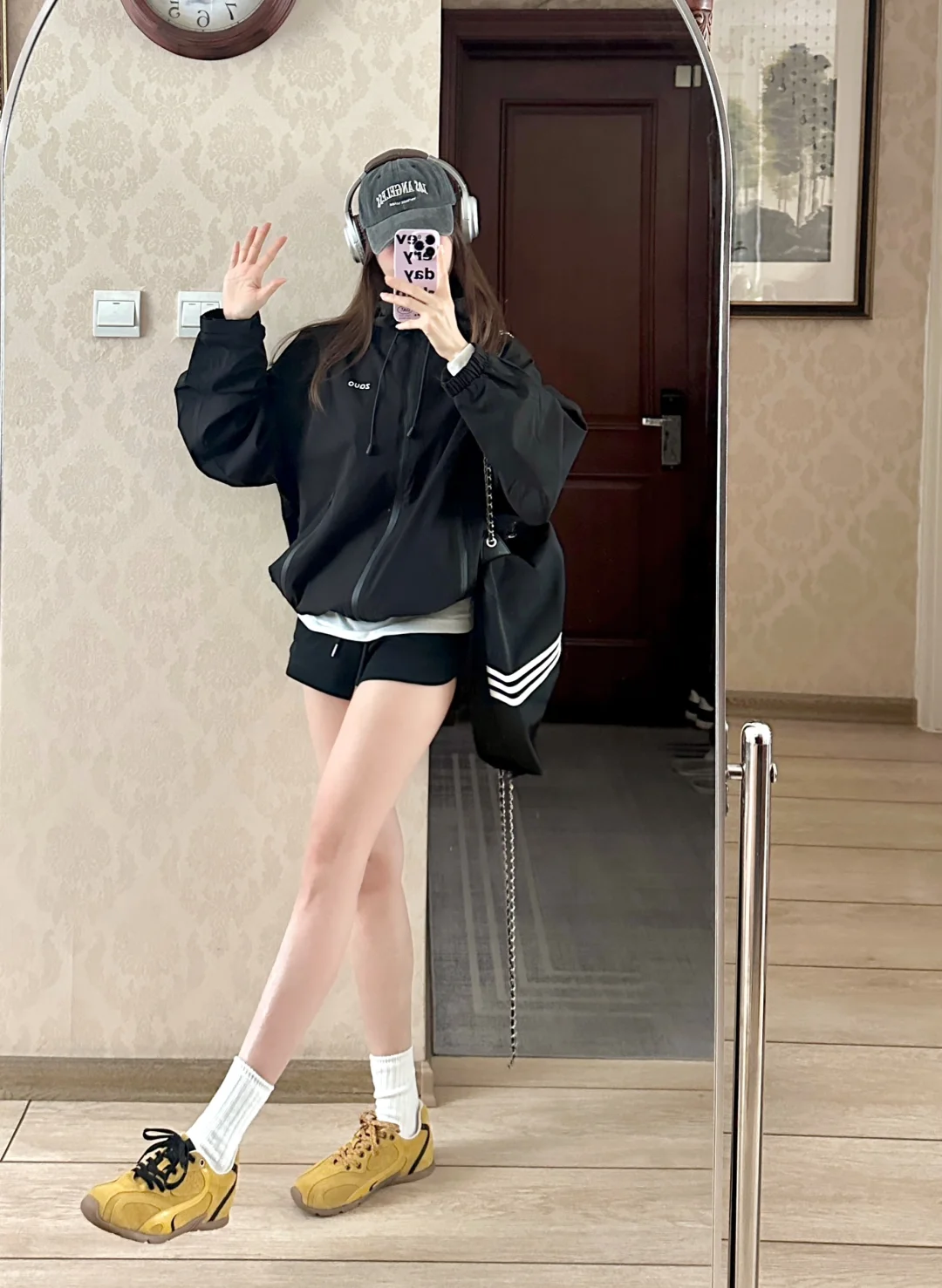 山系酷girl🗻🎧冲锋衣也太帅了！