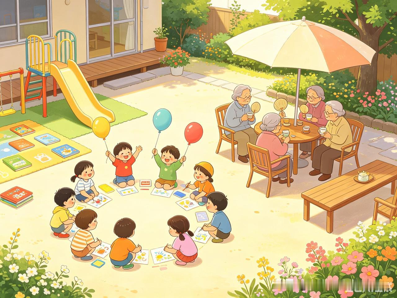 部分幼儿园变养老院

当年挤破头的幼儿园，如今2万多所关门！幼师被迫“跨界”养老